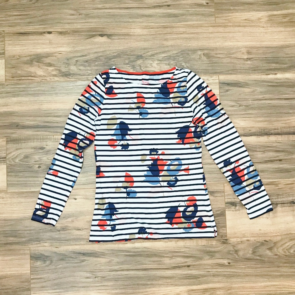 BODEN Make A Statement Breton Cotton Tee 2